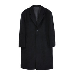 GRNL Original Retro Architectural Silhouette Jacket OVERSIZE Right Angle Shoulder Pad Long Woolen Coat for Men and Women