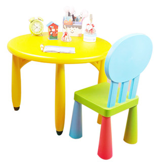 1212淘宝加厚儿童塑料桌椅 宝宝餐桌椅 饭桌 幼儿园学习书桌 童桌