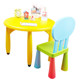 Thickened baby kindergarten learning plastic tables and chairs