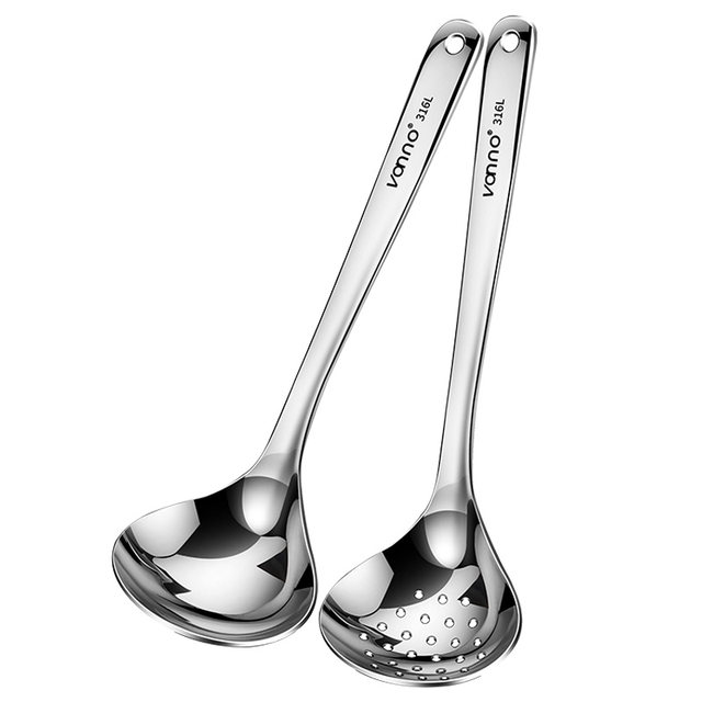 German vanno316L hot pot soup spoon colander
