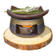 Plant Aromatherapy Furnace ແບບຈີນເຮັດດ້ວຍມື Stoneware Baking
