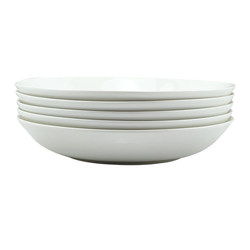 Jingdezhen Ceramic Plate Dish Plate Household 2024 New Dish Plate 7 White Porcelain Plate 8 Inch Deep Plate for Stir-frying