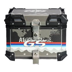 오토바이 테일 박스 알루미늄 합금 대용량 방수 퀵 릴리스