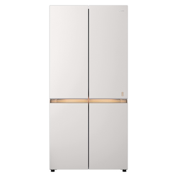 Midea Bear Dundun Pro Shanhai 633 Refrigerator Dual-System Ultra-Thin Zero-Insertion Cross-Type Automatic Ice-Making Home Appliance New Product