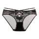 Hot European and American underwear for hot girls, leopard print straps