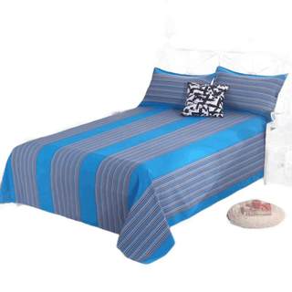 Pure cotton canvas thickened encrypted stripe non-fading pillowcase