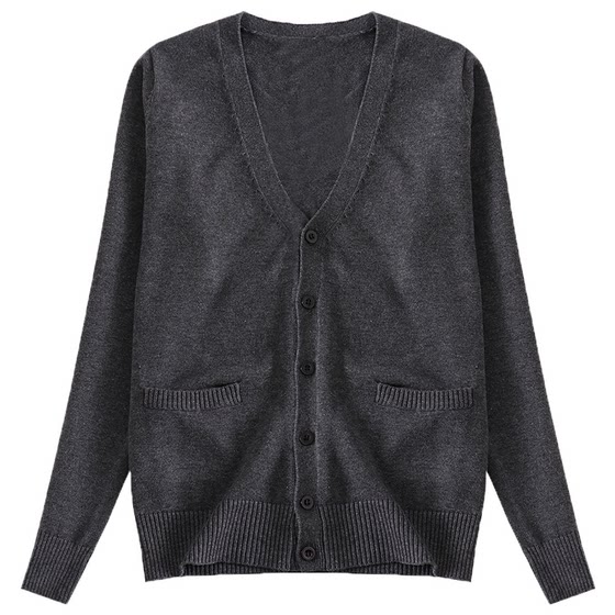 Japanese original jk college style cardigan v-neck sweater