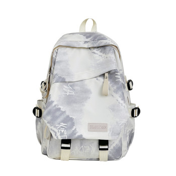 2026 new korean version nylon schoolbag girls middle school and high school students large capacity computer backpack travel backpack