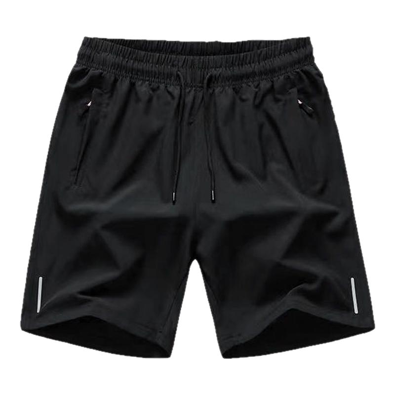 Men's shorts worn outside summer loose ice silk quick-drying sports thin 2026 new casual plus fat large size pants