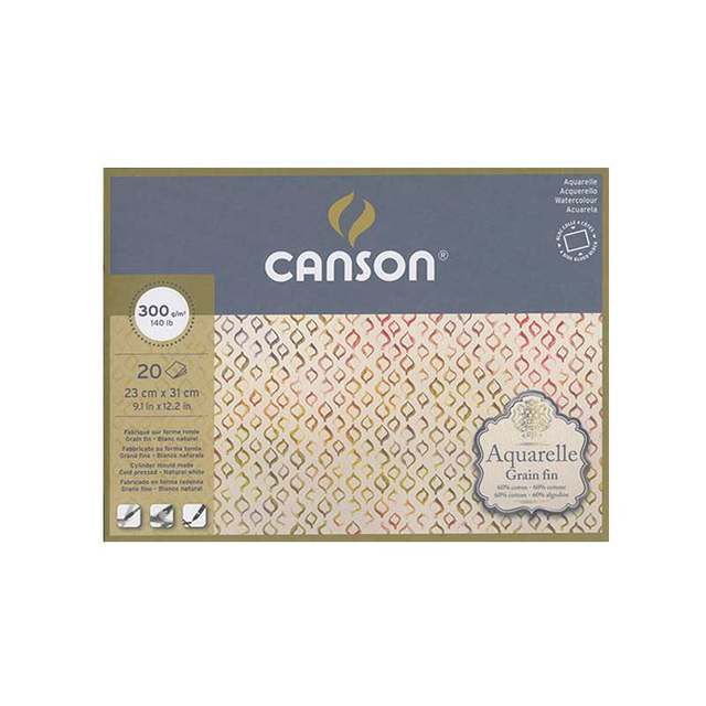 Canson Aquarelle Watercolor Paper Watercolor Painting Book