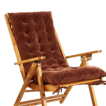 Recliner seat cushion and cushion integrated rocking chair cotton cushion for all seasons thickened autumn and winter folding chair lazy chair cushion