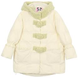 KEIKO [Detachable] Cute Rabbit Ears Cotton Clothes Women's 23 Winter Thickened Warm Cotton Jacket Bread Clothes