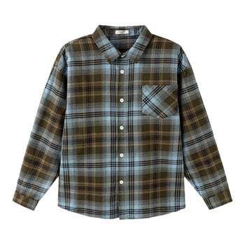 Bala one bala one long sleeve plaid shirt