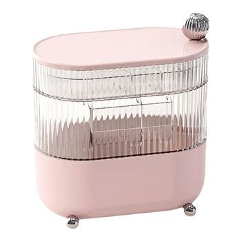 Multi-layer powder puff beauty egg storage box