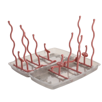 Japanese-style bottle rack is simple and portable foldable flip-top storage household take-out draining storage and drying rack