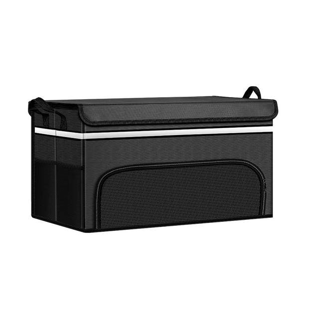 Car trunk storage box car folding storage box