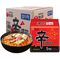 (Self-operated) Korean Nongshim Shin Ramen imported instant noodles instant noodles spicy mushroom beef noodles kimchi noodles