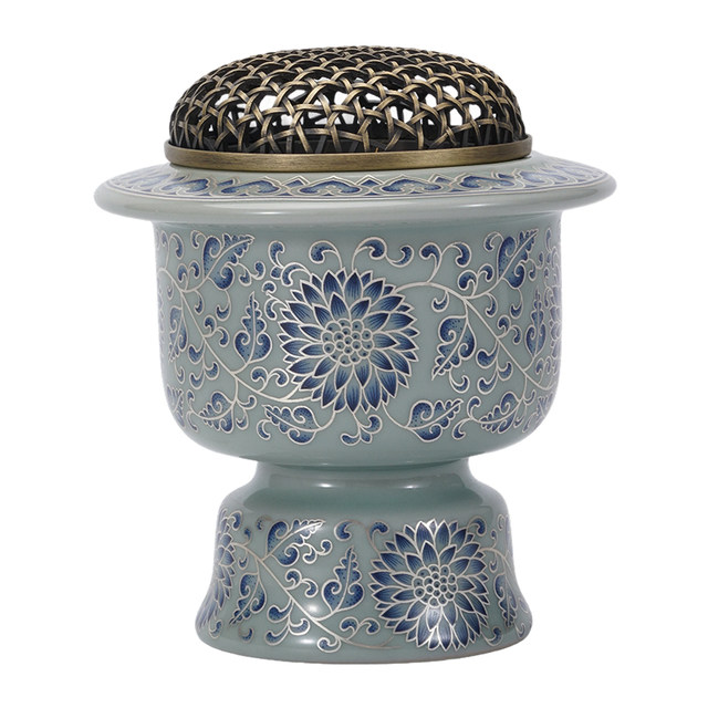 Taiwan chip electric incense burner with regular temperature adjustment to prevent dry burning