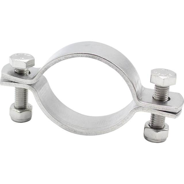 Thickened fixed stainless steel pipe clamp hoop