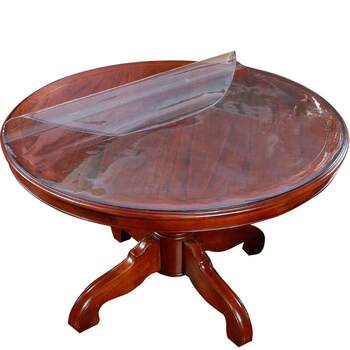 Round waterproof and oil-resistant european style soft glass Round waterproof and oil-resistant european style soft glass