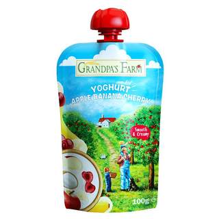 Grandpa's farm fruit bear puffs digital puffs baby children's snacks