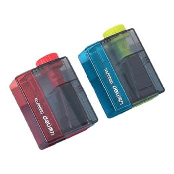 Powerful pencil sharpener, pencil sharpener, pencil sharpener, adjustable gear thickness, pencil sharpening for children, primary school students, kindergarten art students, professional manual pencil sharpener, mini, small, durable and easy to use