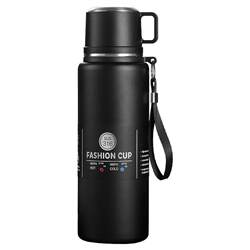 Insulated Cup with 316 Stainless Steel Inner Bottom, Large Capacity Outdoor Water Bottle, Tea and Water Separation Cup, New Model for Women, Tea Brewing Cup