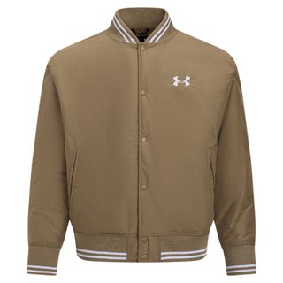 安德玛官方UA  男女情侣运动休闲健身飞行员训练夹克外套1389371