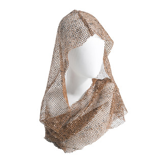 Virtual rail original wasteland hooded shawl