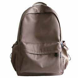 Nr Simple Solid Color Large and Small Backpacks for Women, Casual and Fashionable School Bags for Men, College Students, Junior High School Girls, Backpacks
