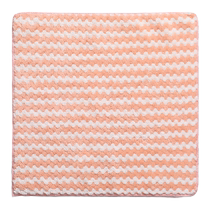 Thickened wavy dishwashing cloth for cleaning the kitchen degreasing and absorbing water not easy to shed non-stick to oil household lazy rag 922