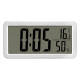 简约温湿度时钟电子钟表挂墙桌面磁吸冰箱厨房大数字磁铁闹钟贴墙