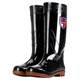 雨鞋耐磨牛筋底男士高筒加厚胶雨靴防滑劳保防水靴中筒橡胶新款