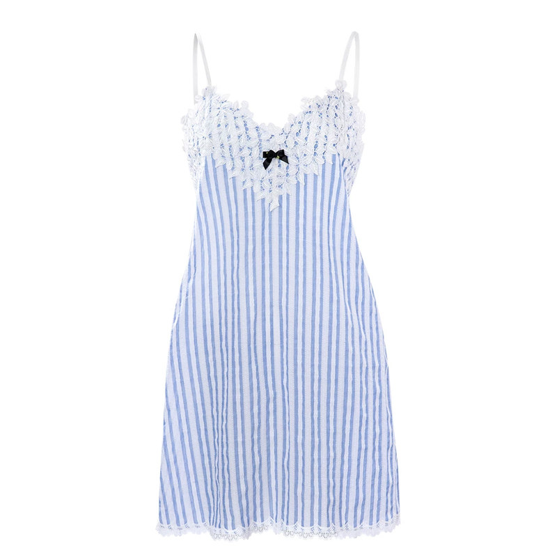 Mo Li Mo Lace pure lust style suspender nightgown can be worn outside