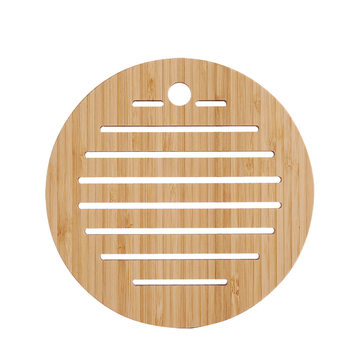 Wooden insulation pad table pad placemat creative insulation