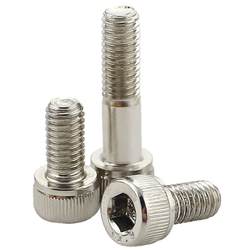 ເກຣດ 12.9 ແຮງສູງ nickel-plated hexagon socket screw cup head bolt screw screw M2M3M4M5M6M10M12