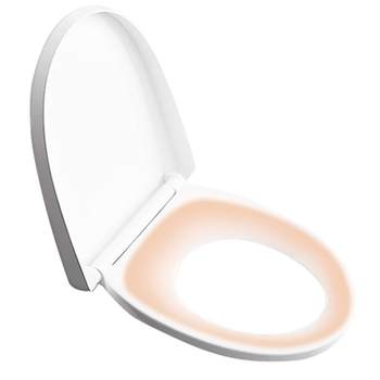Wrigley seat instant heated toilet seat soft night light