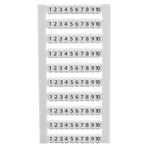 ZBMF3 5 ZBF5 6 8 terminal block marking strip 1-100 digital label strip number strip can be customized