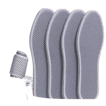 Bamboo charcoal deodorant insoles for men and women breathable sweat-absorbent and deodorizing soft soles comfortable and thickened sports shoes leather shoe insoles summer