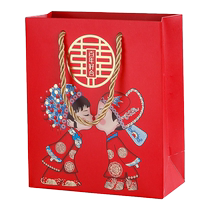 Wedding candy box wedding candy bag new wedding accompaniment gift box gift bag empty box return gift packaging box handbag