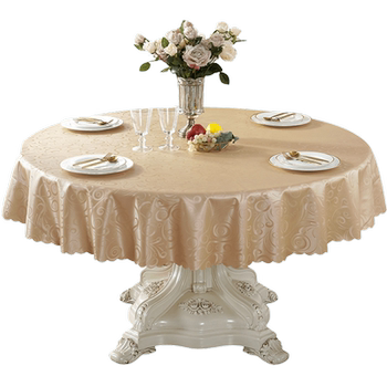 Waterproof and oil-resistant, free wash leather hotel round tablecloth Waterproof and oil-resistant, free wash leather hotel round tablecloth
