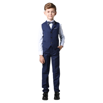 Luo meng children's dress vest suit piano performance costume