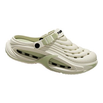 Thick-soled croc shoes men's 2026 new summer arch outer wear beach breathable anti-slip large size baotou slippers women