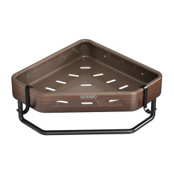 Medieval-Style Bathroom Triangular Shelf, Toilet, Shower Room Wall Corner Storage Rack, No Drilling Required