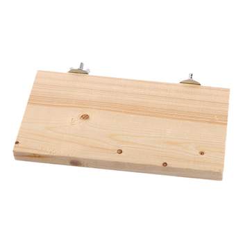 Peony solid wood springboard stand bar hanging birdcage accessories