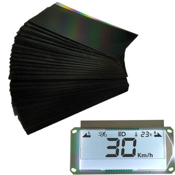 Lcd repair film with glue for electric vehicle instrument polarizer