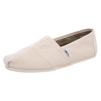 TOMS summer classic canvas shoes men's canvas shoes one-leg slip-on casual lazy shoes driving shoes walking shoes