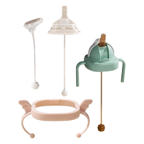 Geien accessories are suitable for Heheo bottle water cup head direct drinking straw gravity ball handle heheo duckbill learning drinking mouth