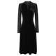 ແບບໃຫມ່ຕາຫນ່າງຄໍາ velvet slim dress ສໍາລັບແມ່ຍິງ