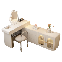 Signmaker all solid wood white dresser light luxury minimalist storage cabinet one-piece Italian style bedroom modern cupboard makeup table